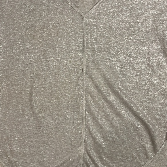 Banana Republic Silver Sheer V-Neck - Picture 4 of 9
